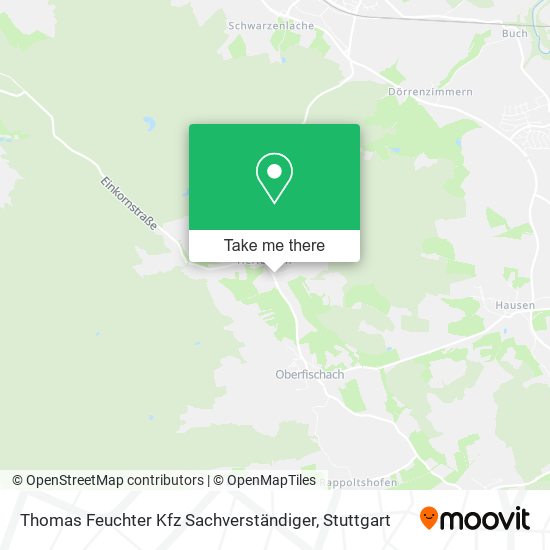 Thomas Feuchter Kfz Sachverständiger map