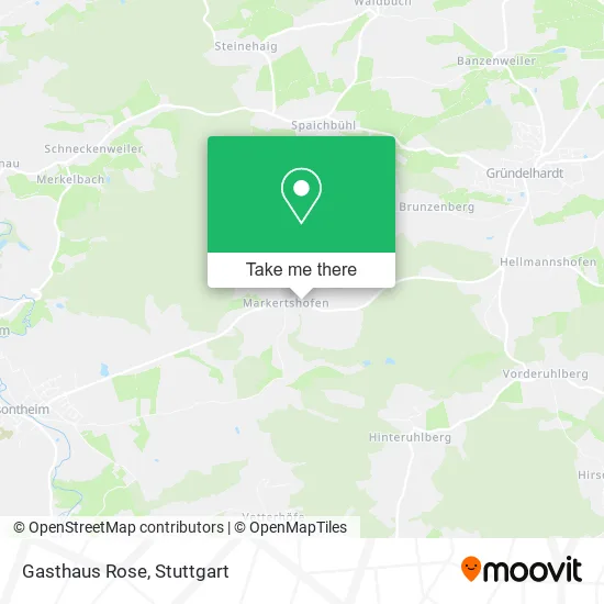 Карта Gasthaus Rose