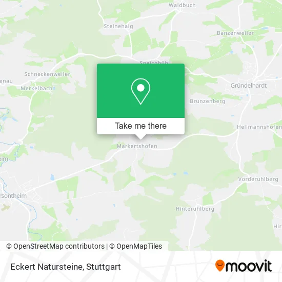 Карта Eckert Natursteine