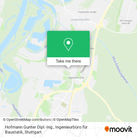 Карта Hofmann Gunter Dipl.-Ing., Ingenieurbüro für Baustatik