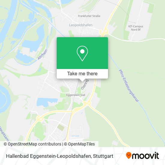 Карта Hallenbad Eggenstein-Leopoldshafen