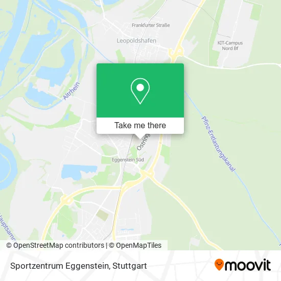 Карта Sportzentrum Eggenstein