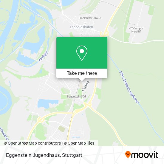 Eggenstein Jugendhaus map