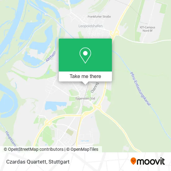 Карта Czardas Quartett