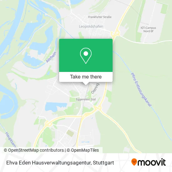 Карта Ehva Eden Hausverwaltungsagentur