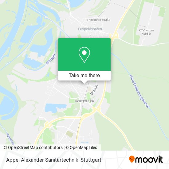 Appel Alexander Sanitärtechnik map