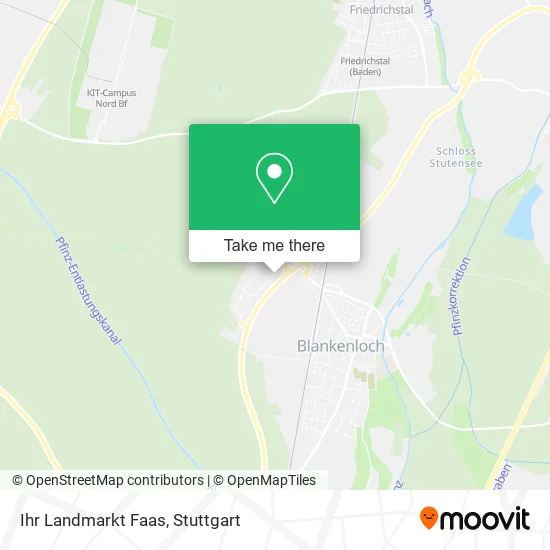 Карта Ihr Landmarkt Faas