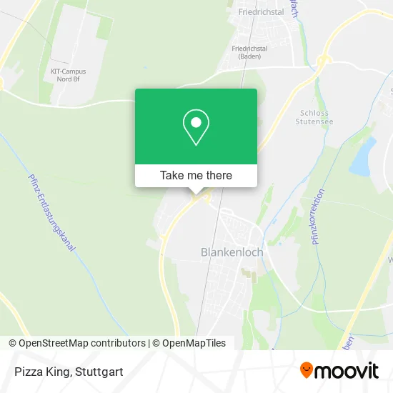 Карта Pizza King