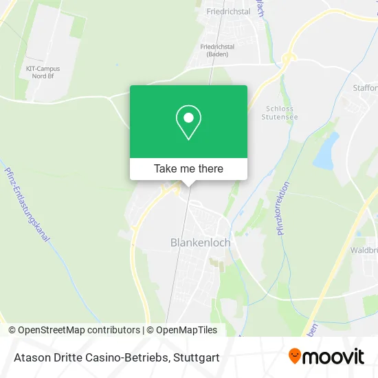 Карта Atason Dritte Casino-Betriebs