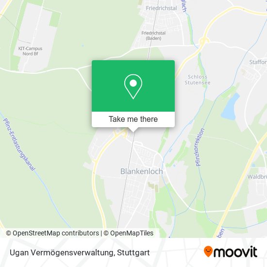 Карта Ugan Vermögensverwaltung