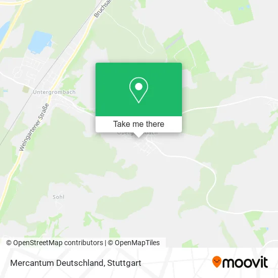 Карта Mercantum Deutschland
