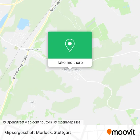 Карта Gipsergeschäft Morlock