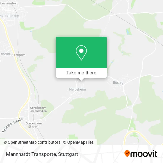 Карта Mannhardt Transporte