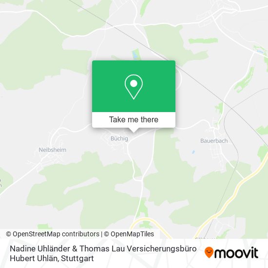 Nadine Uhländer & Thomas Lau Versicherungsbüro Hubert Uhlän map