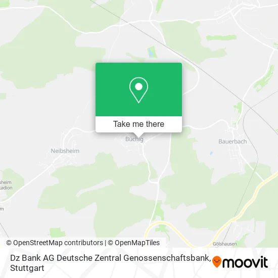 Карта Dz Bank AG Deutsche Zentral Genossenschaftsbank