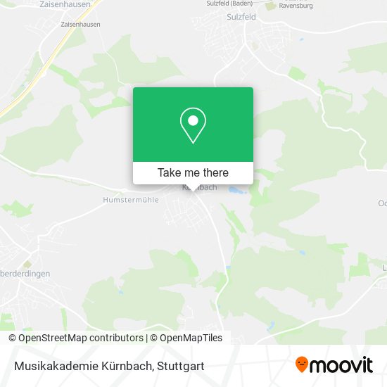 Musikakademie Kürnbach map