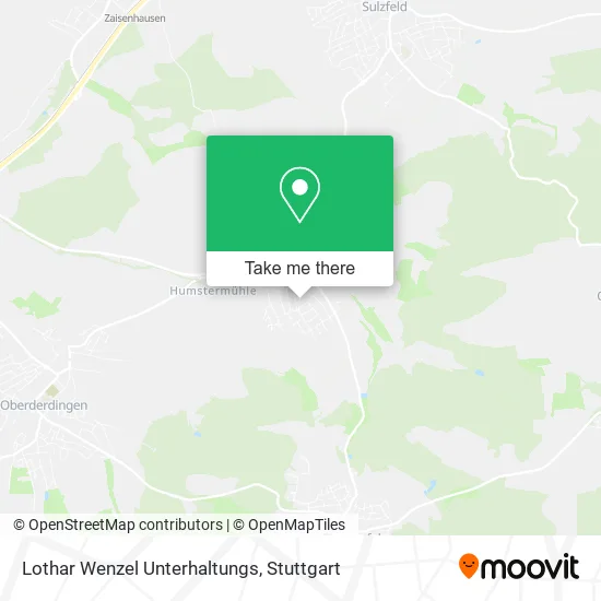 Карта Lothar Wenzel Unterhaltungs