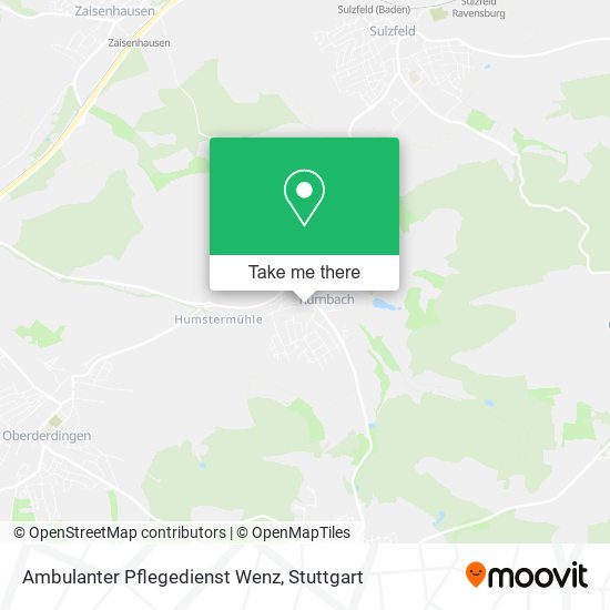 Ambulanter Pflegedienst Wenz map