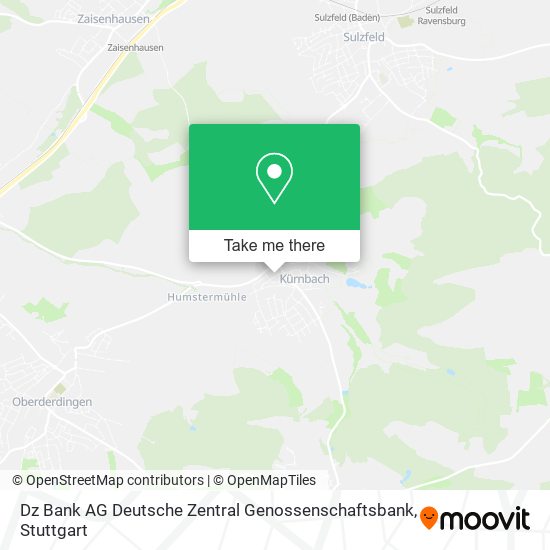 Dz Bank AG Deutsche Zentral Genossenschaftsbank map