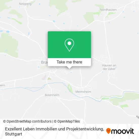 Карта Exzellent Leben Immobilien und Projektentwicklung