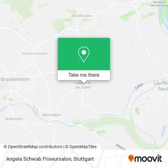 Карта Angela Schwab Friseursalon