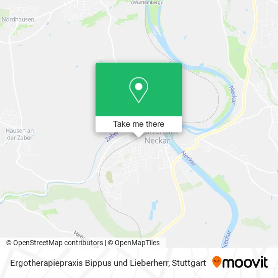 Карта Ergotherapiepraxis Bippus und Lieberherr