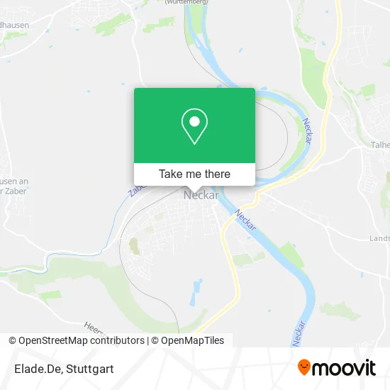 Карта Elade.De