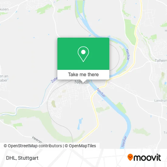 Карта DHL