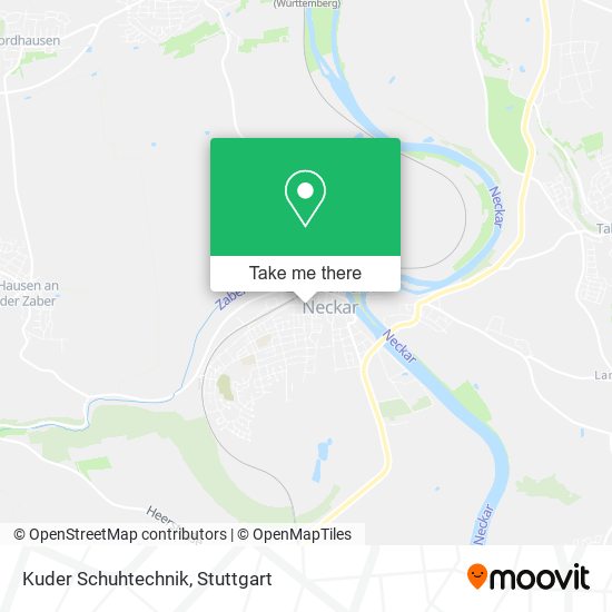 Kuder Schuhtechnik map