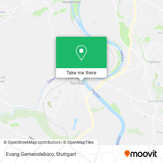 Evang.Gemeindebüro map
