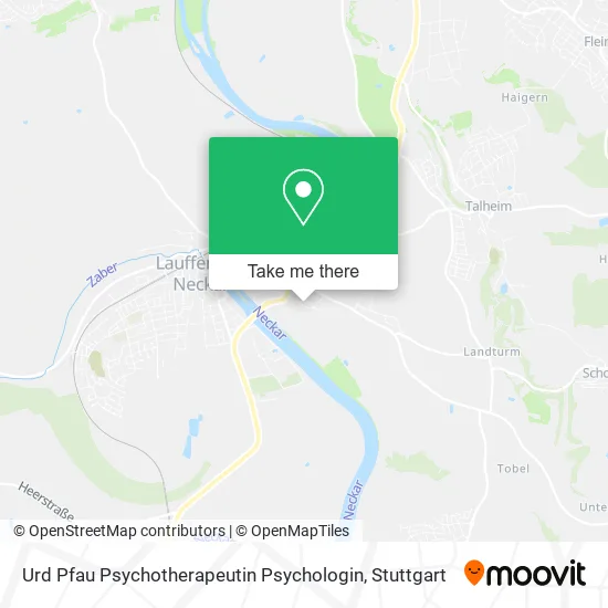 Карта Urd Pfau Psychotherapeutin Psychologin