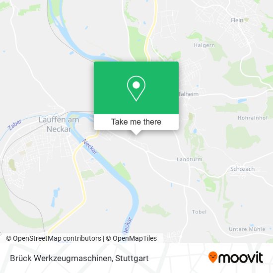 Brück Werkzeugmaschinen map