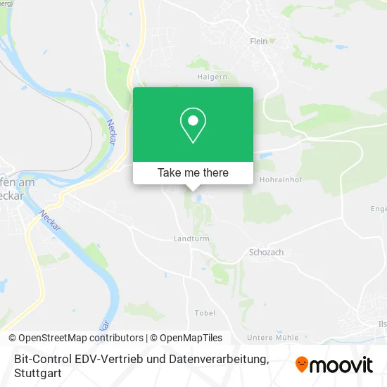 Карта Bit-Control EDV-Vertrieb und Datenverarbeitung