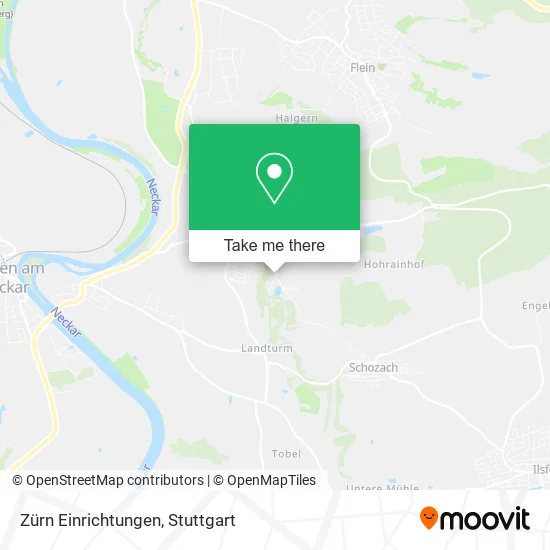 Карта Zürn Einrichtungen