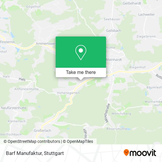 Barf Manufaktur map