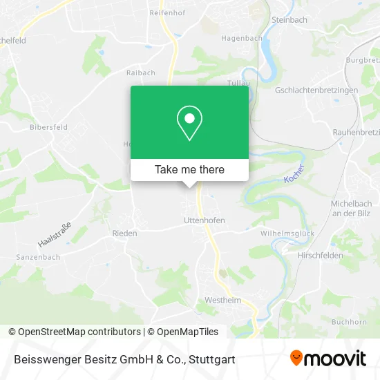 Карта Beisswenger Besitz GmbH & Co.