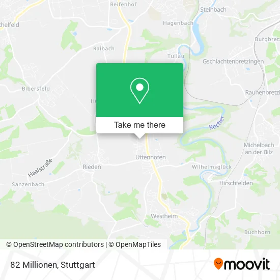 Карта 82 Millionen