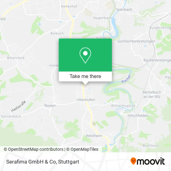 Карта Serafima GmbH & Co