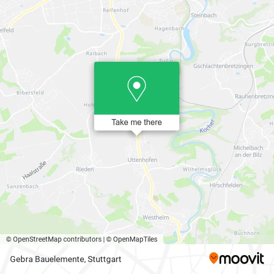 Карта Gebra Bauelemente