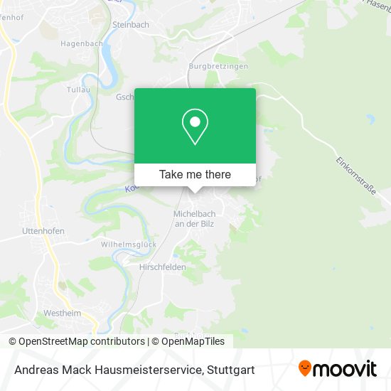 Andreas Mack Hausmeisterservice map