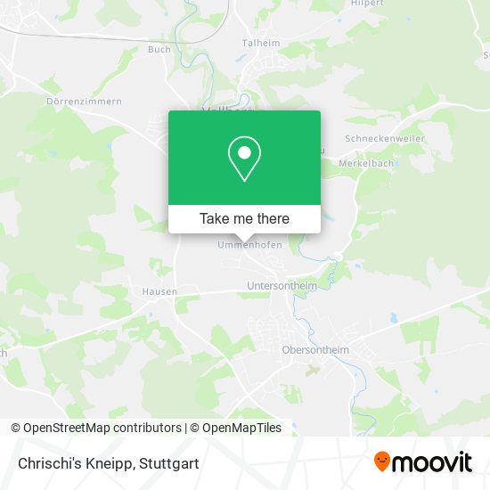 Карта Chrischi's Kneipp