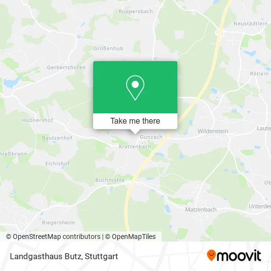 Карта Landgasthaus Butz
