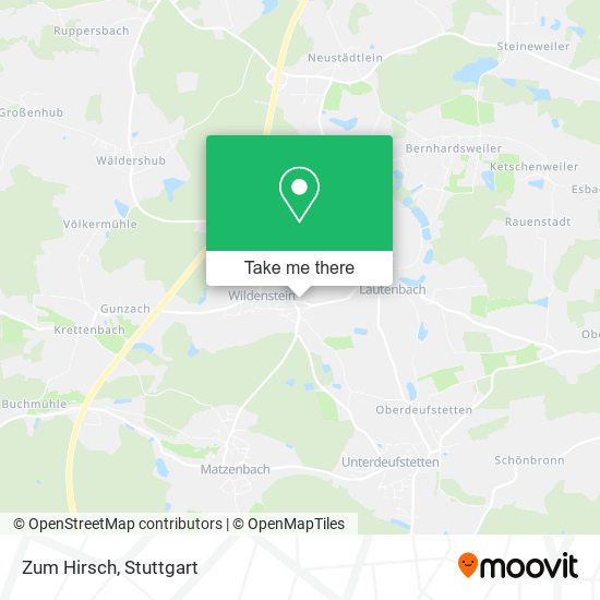 Карта Zum Hirsch
