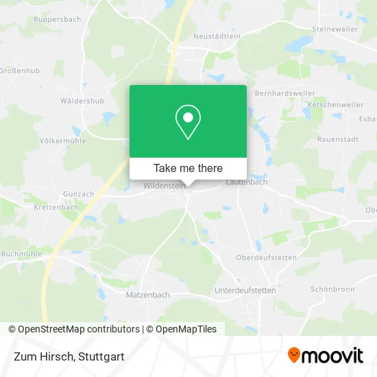 Карта Zum Hirsch