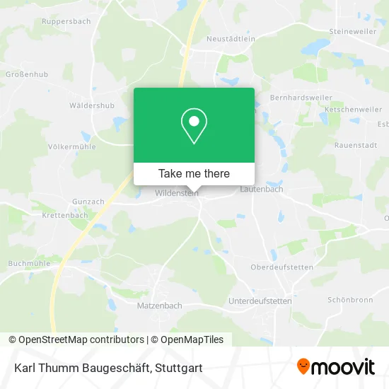 Карта Karl Thumm Baugeschäft