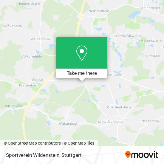 Sportverein Wildenstein map