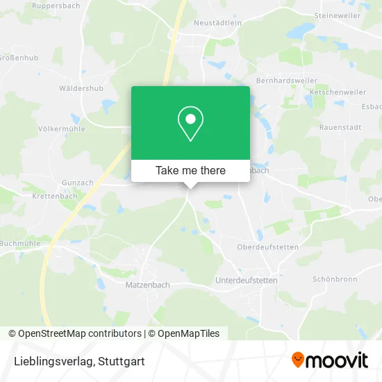 Карта Lieblingsverlag