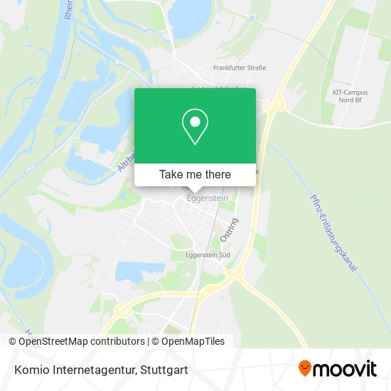 Komio Internetagentur map