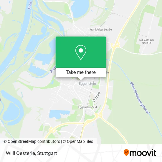 Карта Willi Oesterle