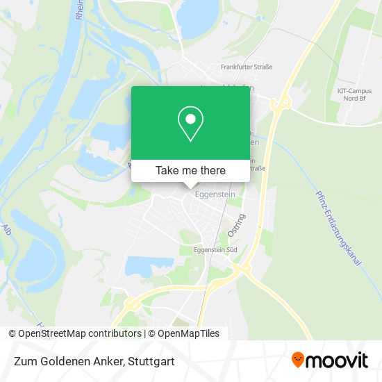 Zum Goldenen Anker map